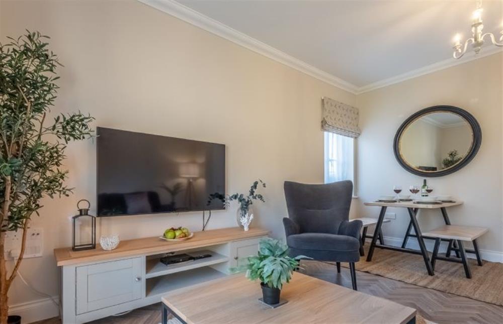 Ground floor: Sitting room with widescreen Smart television