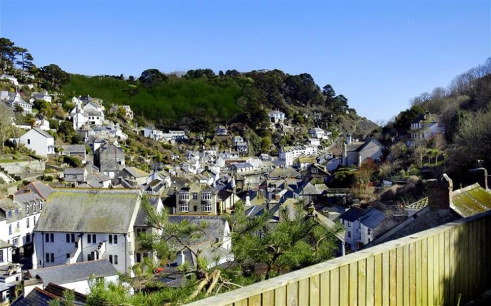 The lovely view from Glintings at Glintings in Polperro