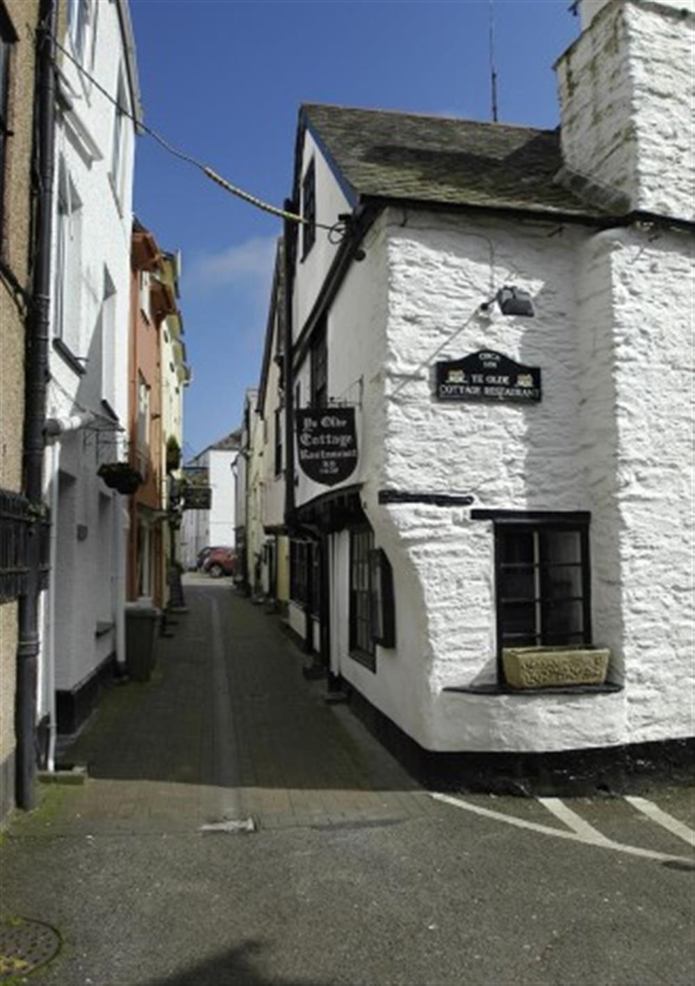 There are plenty of back streets in Looe to explore at Glintings in Polperro