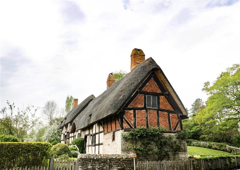 This is the setting of Globe Cottage at Globe Cottage, Stratford-Upon-Avon