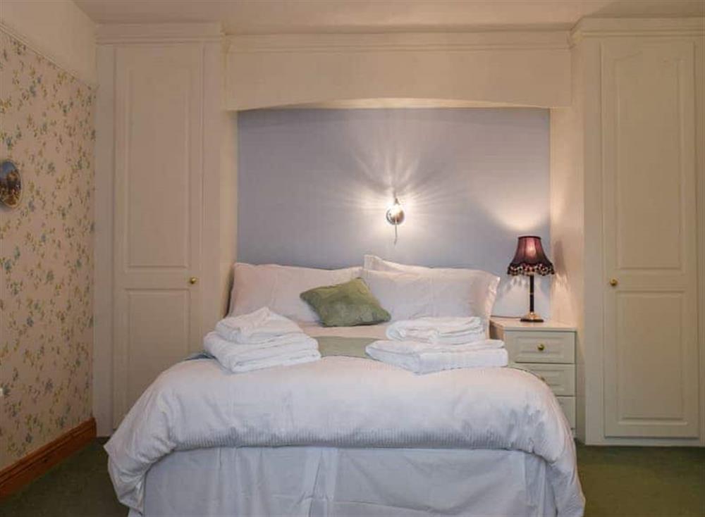 Double bedroom at Glossoms Lodge in Thorpe Arnold, Leicestershire