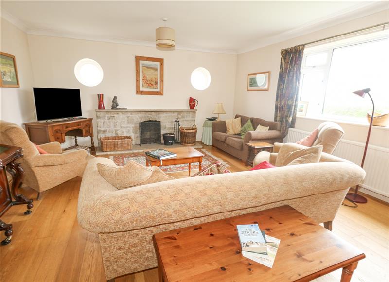 Relax in the living area at Glyde House, Dorchester
