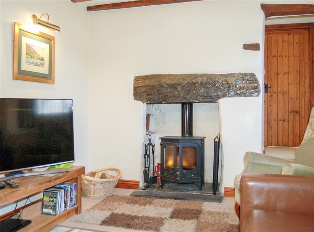 Living room at Glyn Saron Cottage in Bryncrug<br />, Gwynedd