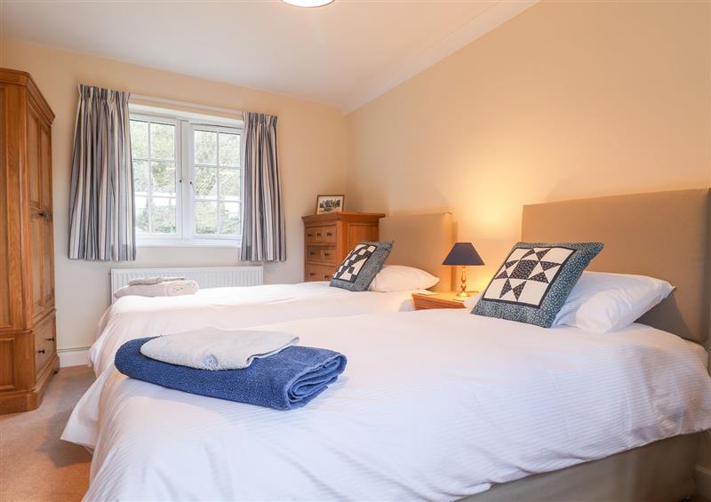 One of the 2 bedrooms at Glyn Yr Efail, Moylegrove near Cardigan