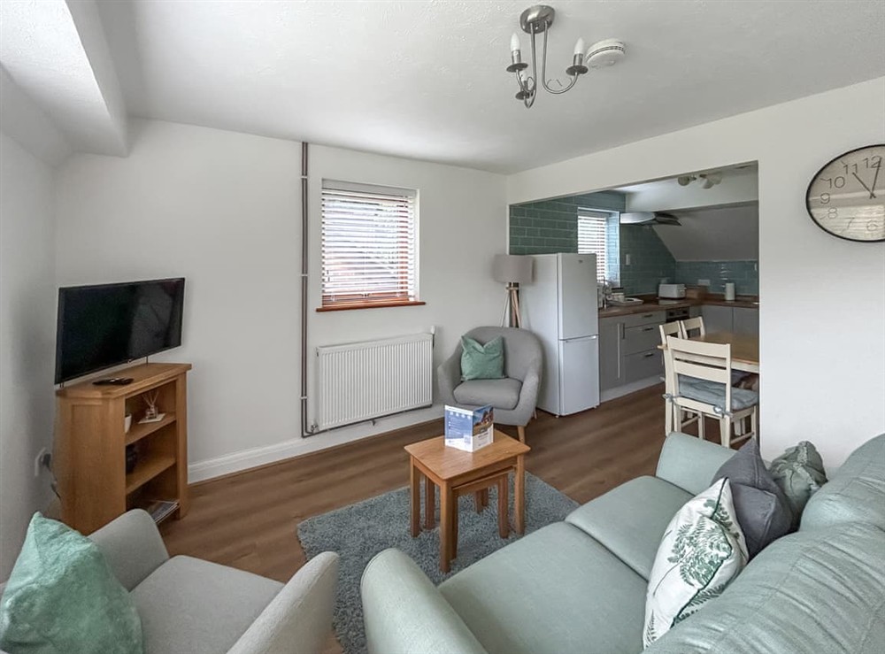 Living area at Cottage 23, 