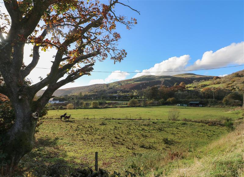 The area around Glyntawe Outdoor Centre