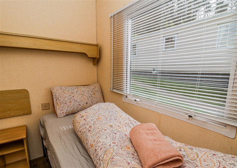One of the 3 bedrooms at GM18, Clarach Bay near Aberystwyth