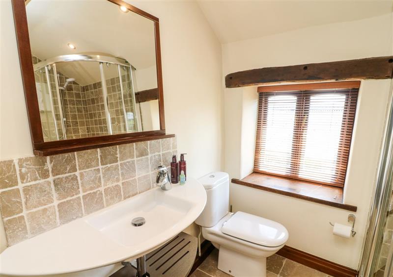 The bathroom at Goal Farm Cottage, Hellifield