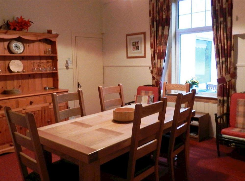Dining Area at Goatfell View in Brodick, Isle of Arran, Scotland