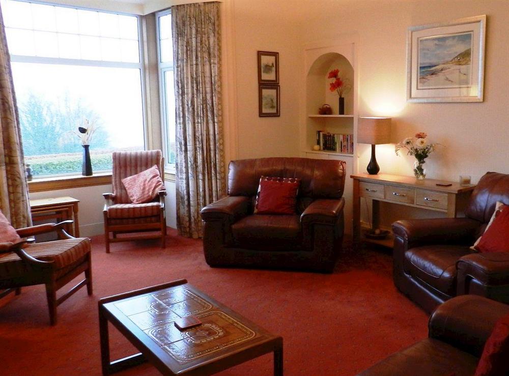 Living room at Goatfell View in Brodick, Isle of Arran, Scotland