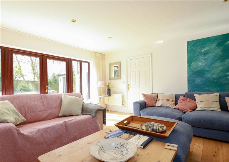 Relax in the living area at Goatsland, Trebetherick