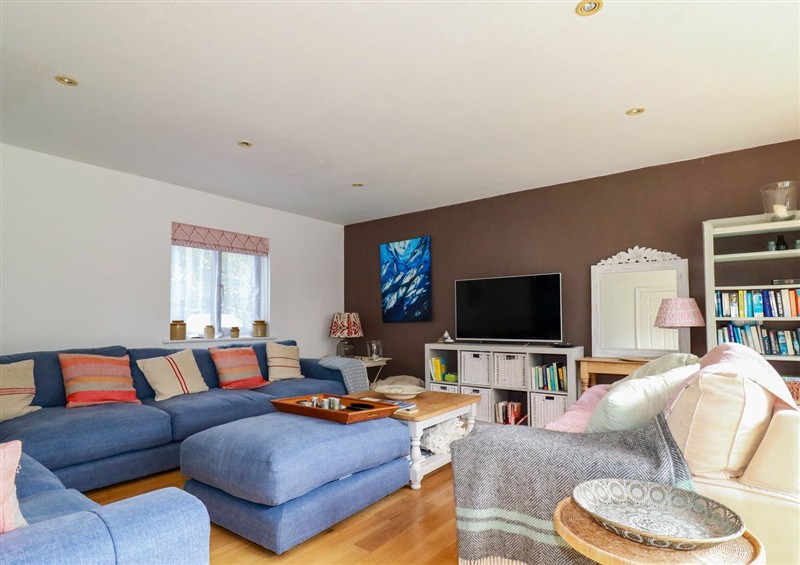 The living room at Goatsland, Trebetherick