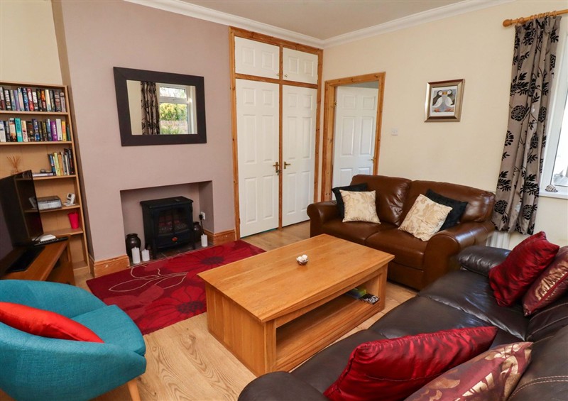 Enjoy the living room at Godetia Cottage, Seahouses