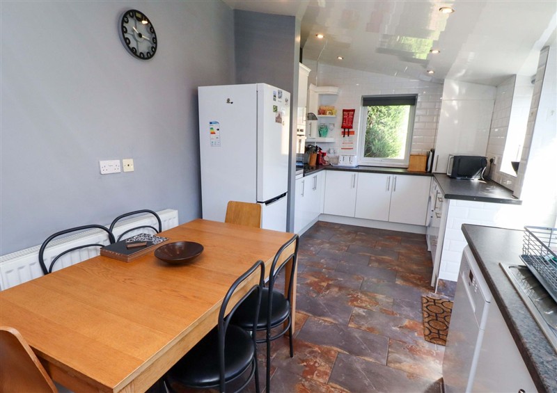 Kitchen at Godetia Cottage, Seahouses