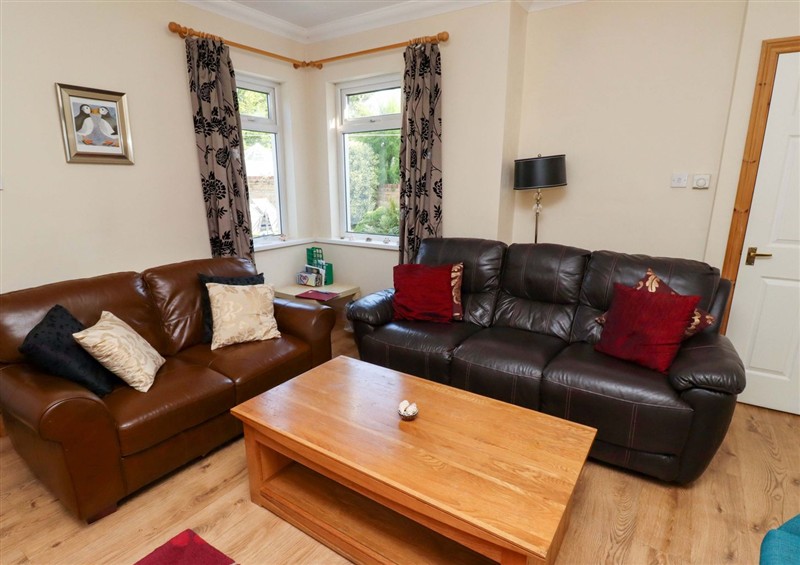 This is the living room at Godetia Cottage, Seahouses