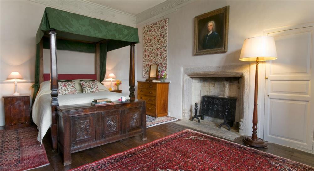 A double bedroom at Godolphin House in Helston, Cornwall