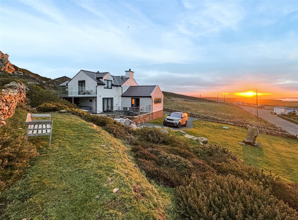 Exterior at Goferydd in Trearddur, near Holyhead, Gwynedd