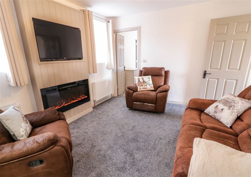 The living room at Gola View, Magheraclogher near Derrybeg