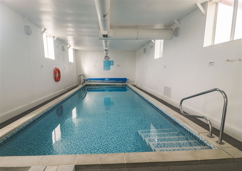 There is a pool