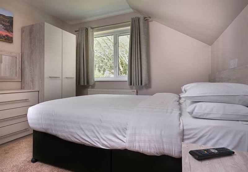 Bedroom in the Ocean Mist Villa 2 at Golden Coast Holiday Park in Woolacombe, Devon
