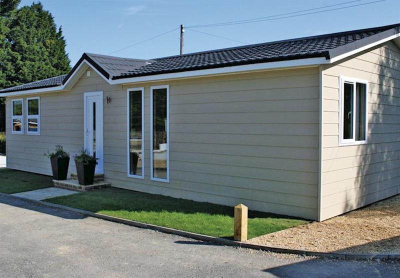 Typical Selby Lodge Plus at Golden Cross Lodges in Sussex, South of England