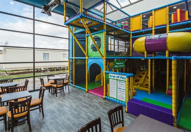 Indoor playground at Golden Gate Holiday Centre in Towyn, Conwy