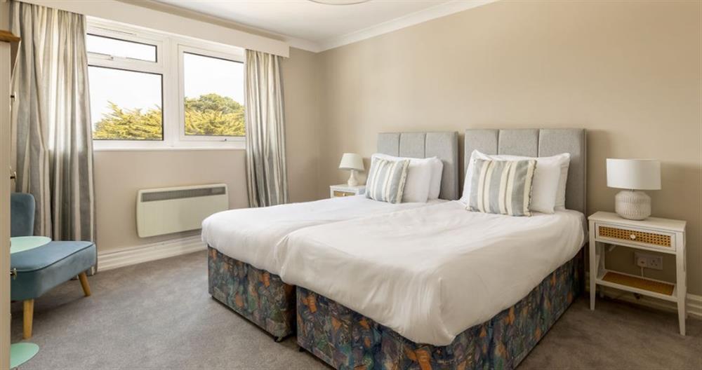 One of the 3 bedrooms at Golden Gates No.15 in Sandbanks