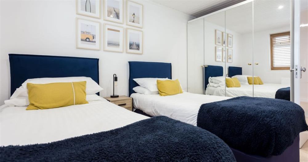 One of the 3 bedrooms at Golden Gates No.3 in Sandbanks