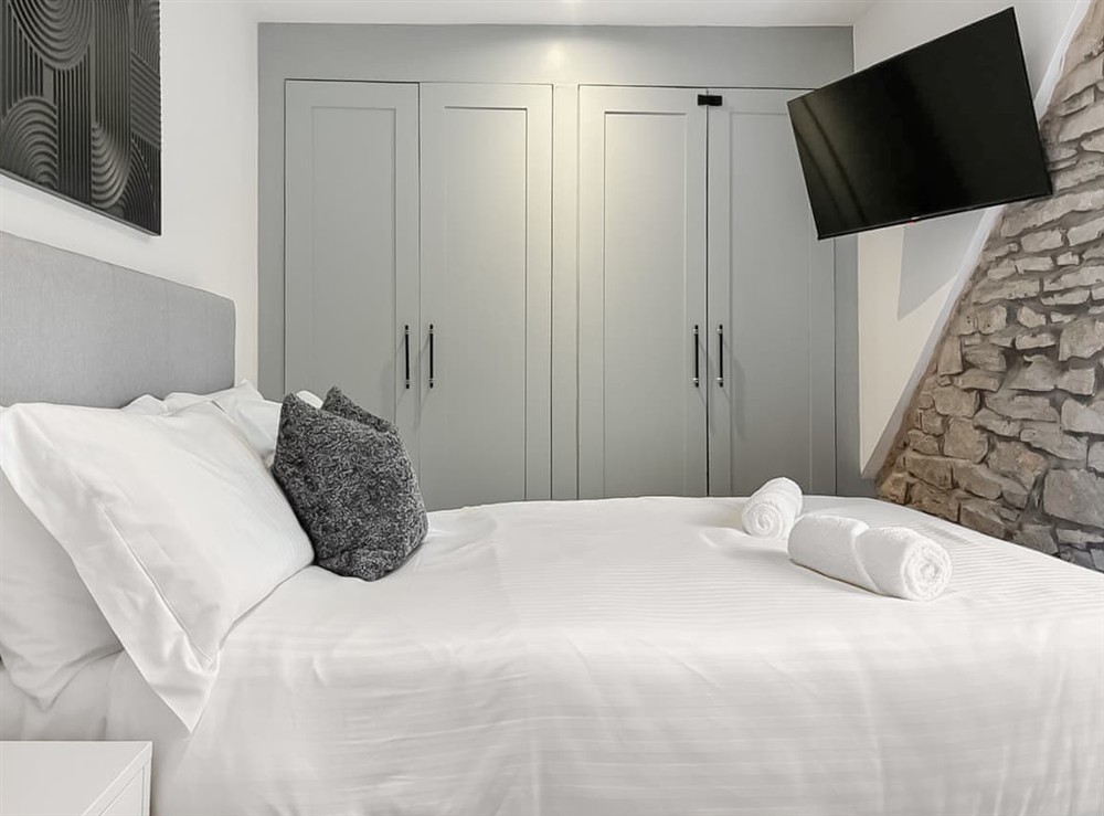 Double bedroom at Golden Goose Cottage in Laycock, West Yorkshire