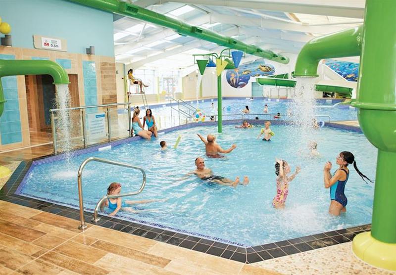 Indoor heated pool at Golden Sands in Mablethorpe, Lincolnshire