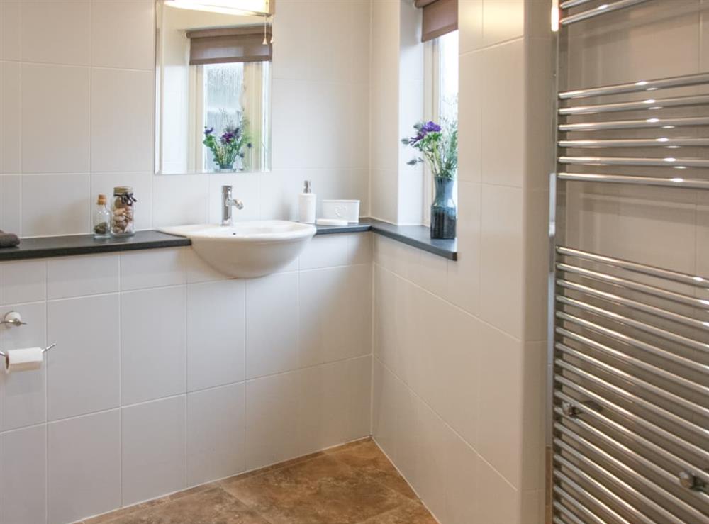 Shower room at Goldfinch in Happisburgh, Norfolk