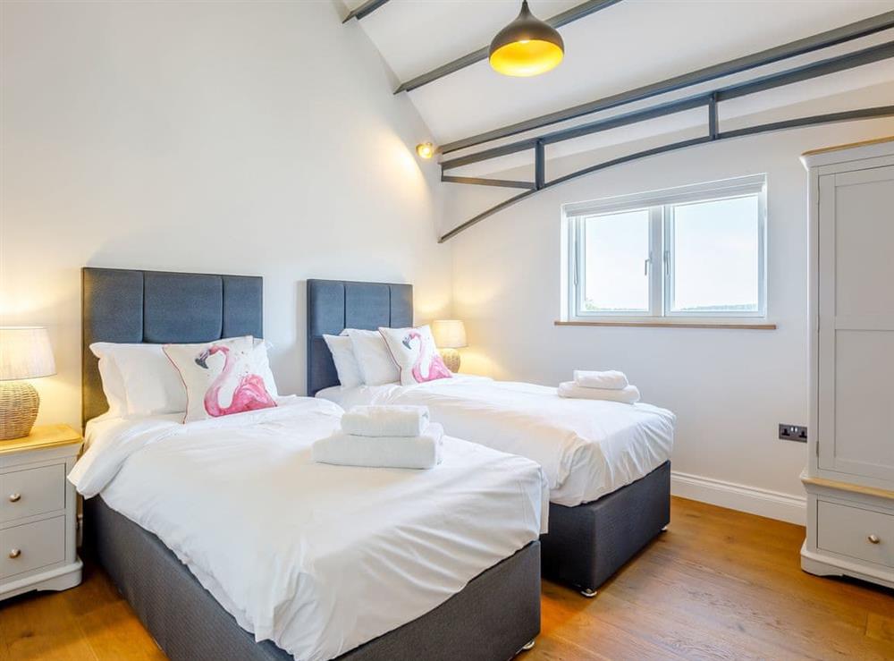 Twin bedroom at The Hayloft, 