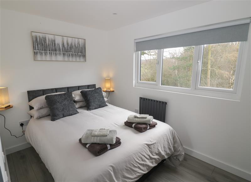 One of the bedrooms at Goldthorne Lodge, Clee Hill