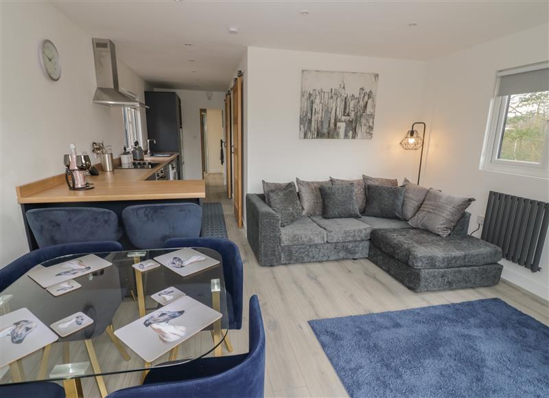 Relax in the living area at Goldthorne Lodge, Clee Hill