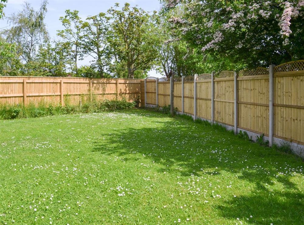 Garden at Golf Road in Mablethorpe, near Skegness, Lincolnshire