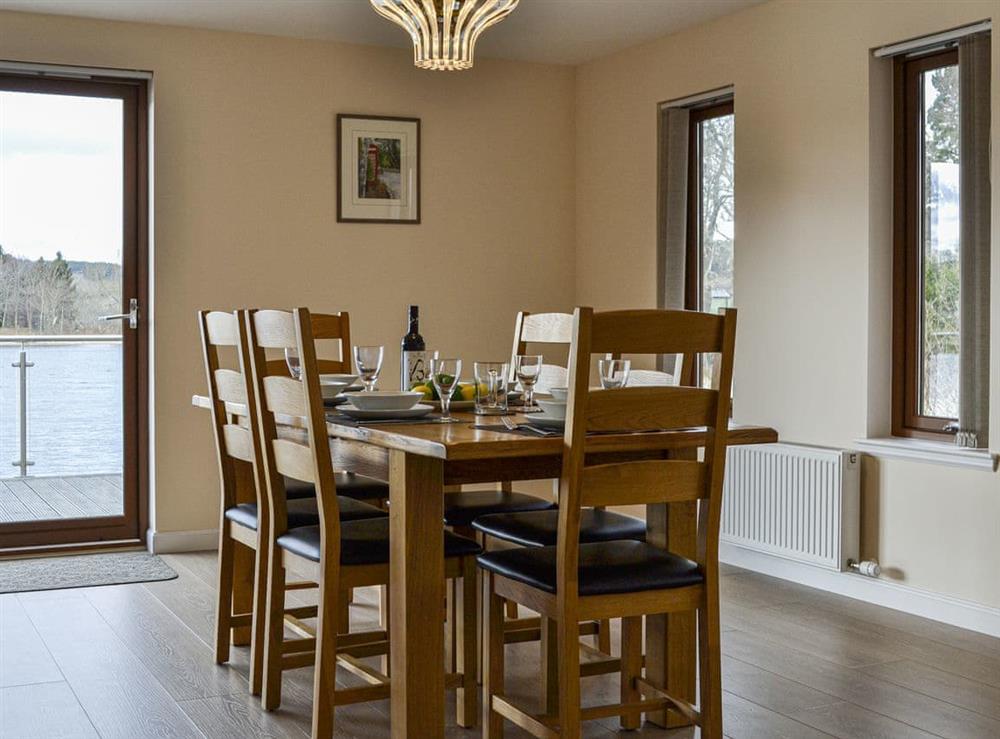 Dining Area at Golf View in Aboyne, Aberdeenshire