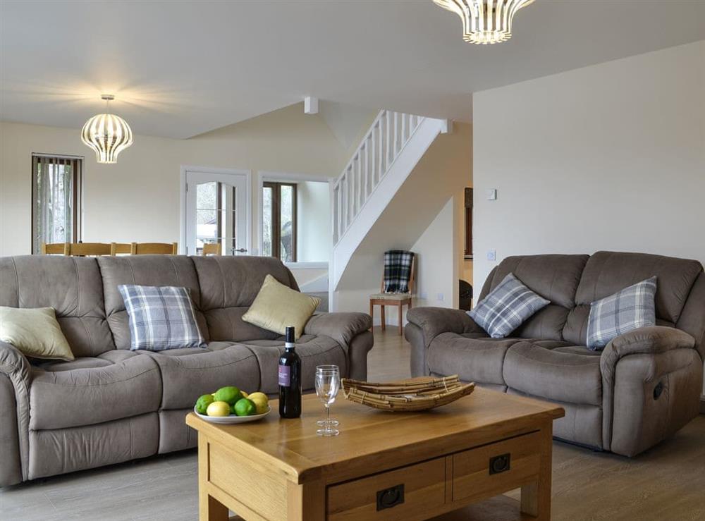 Living area at Golf View in Aboyne, Aberdeenshire