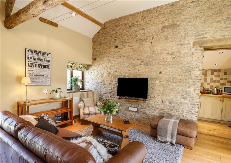 Enjoy the living room at Golwg Las, Pumsaint near Lampeter