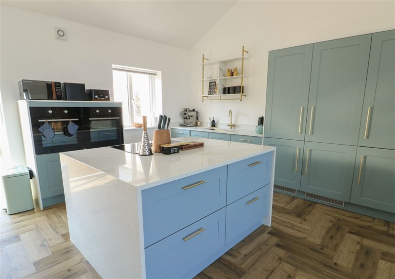 Kitchen at Golygfa Gele, Llanddulas