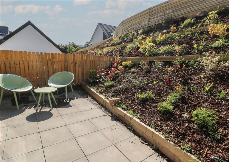 The garden at Golygfa Gele, Llanddulas