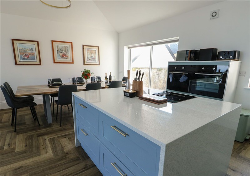 The kitchen at Golygfa Gele, Llanddulas
