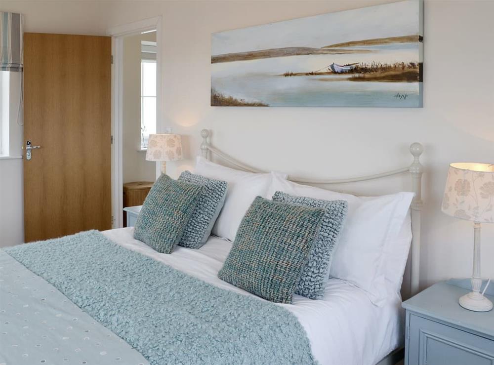 Double bedroom at Good Tides in Beadnell, Northumberland