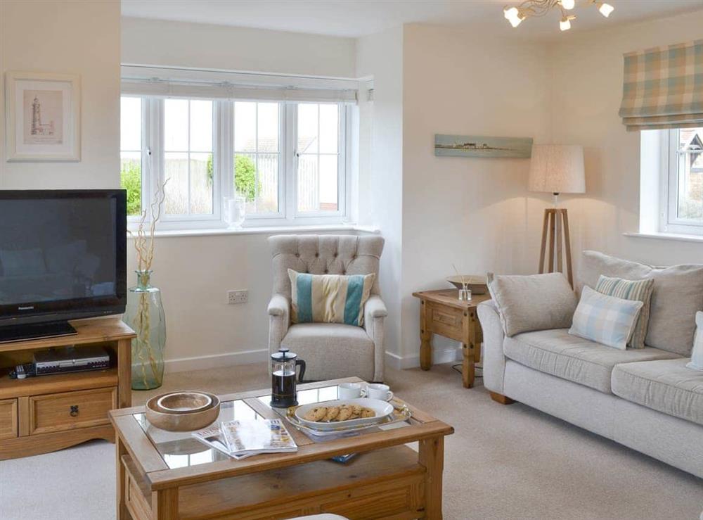 Living room at Good Tides in Beadnell, Northumberland