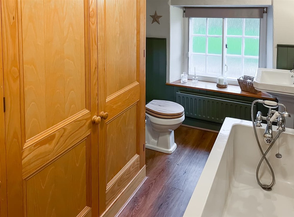 Bathroom at Goodlands Farmhouse in Claxton, North Yorkshire
