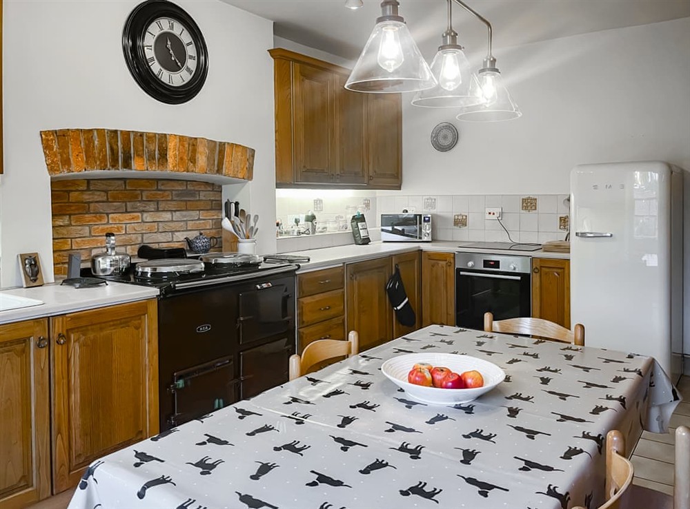 Kitchen at Goodlands Farmhouse in Claxton, North Yorkshire