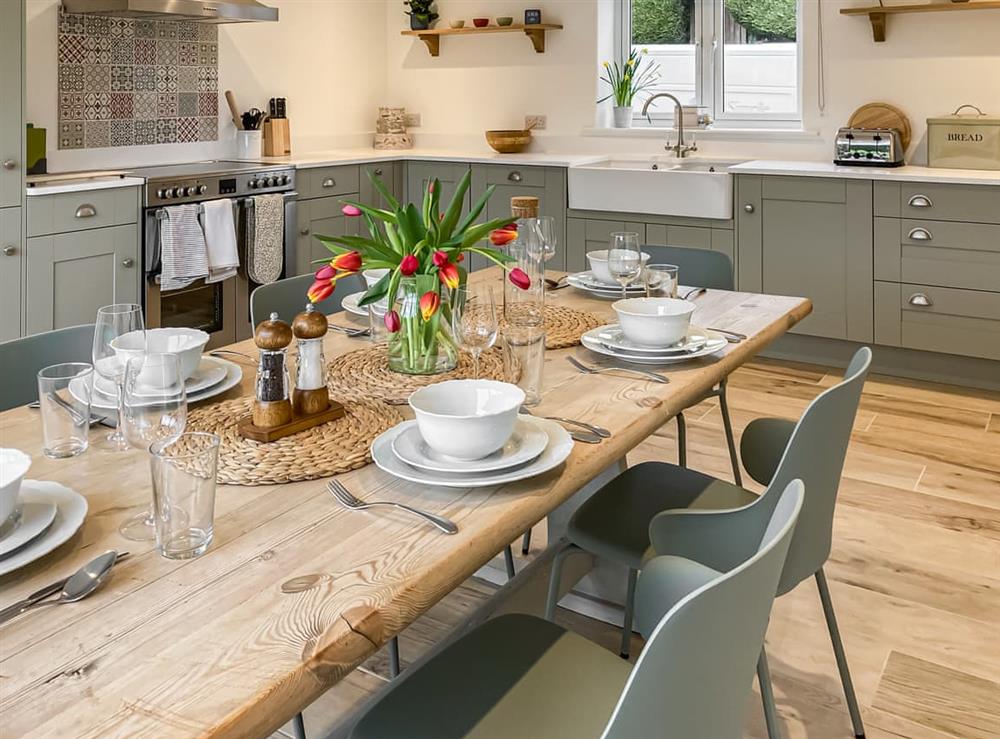 Kitchen/diner at Goodwin House in Shepton Beauchamp, near Ilminster, Somerset