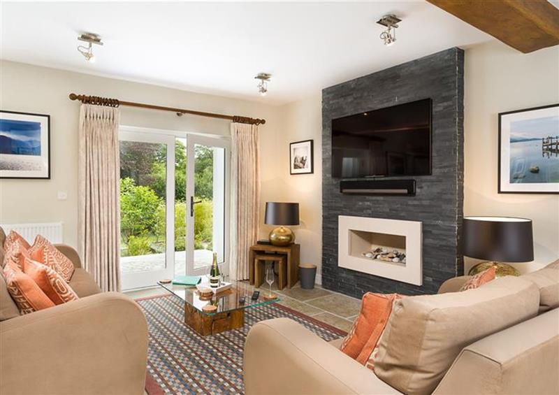 Relax in the living area at Goody Raise, Grasmere