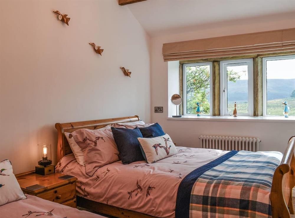 Family bedroom at Goosander Cottage in Holme, near Holmfirth, West Yorkshire