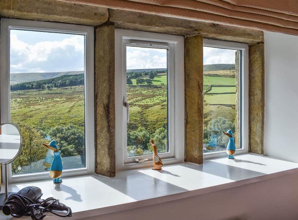 View at Goosander Cottage in Holme, near Holmfirth, West Yorkshire