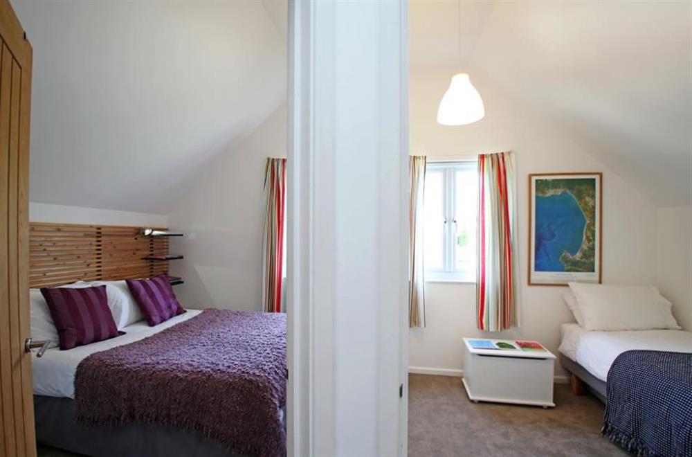 Bedrooms at Goosander Lake House, Cotswold Lakes, Gloucestershire